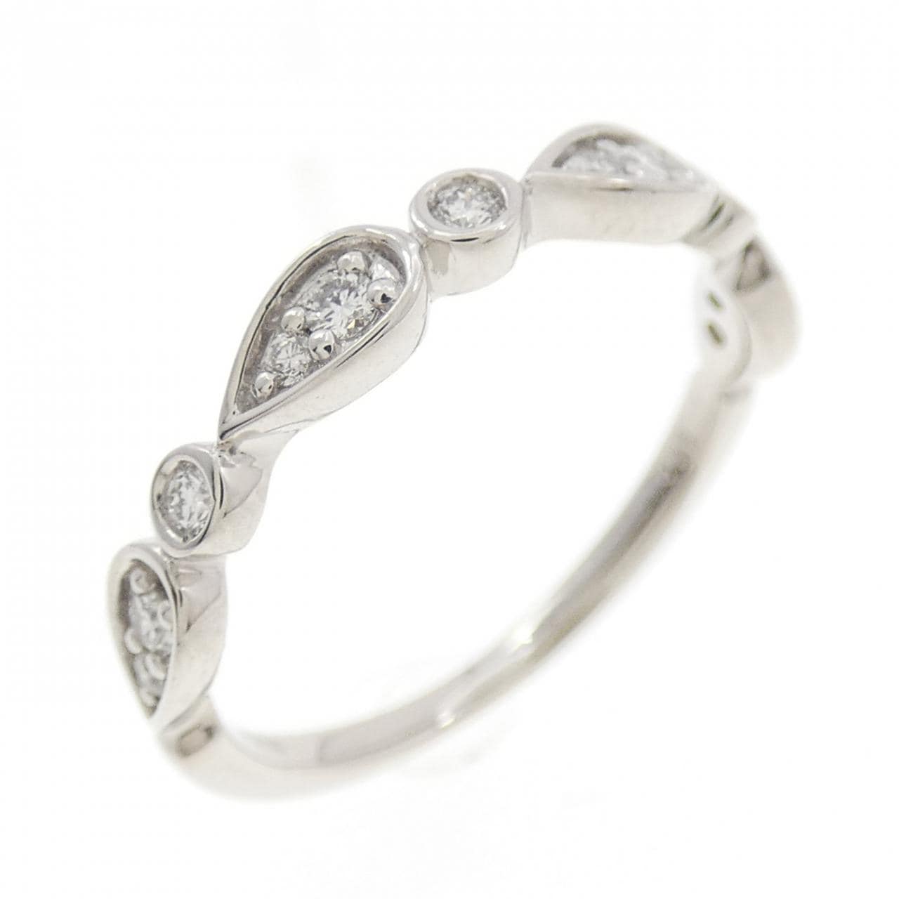 PT900鑽石戒指 0.13克拉