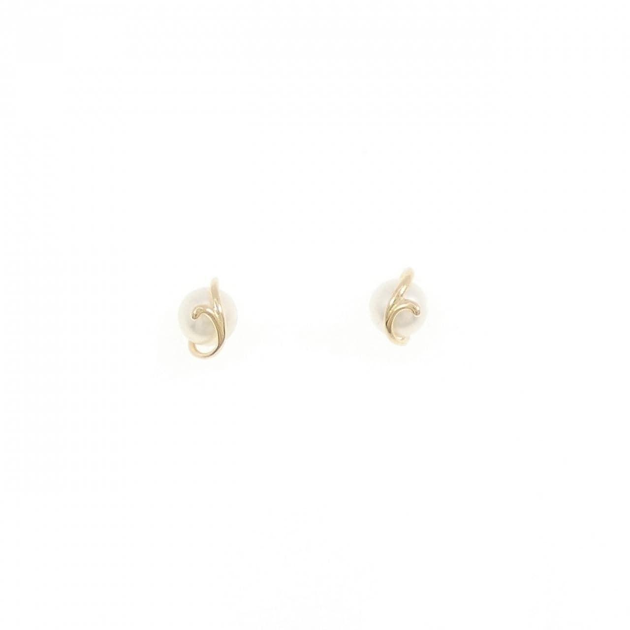 K18YG アコヤパール ピアス 4.2mm