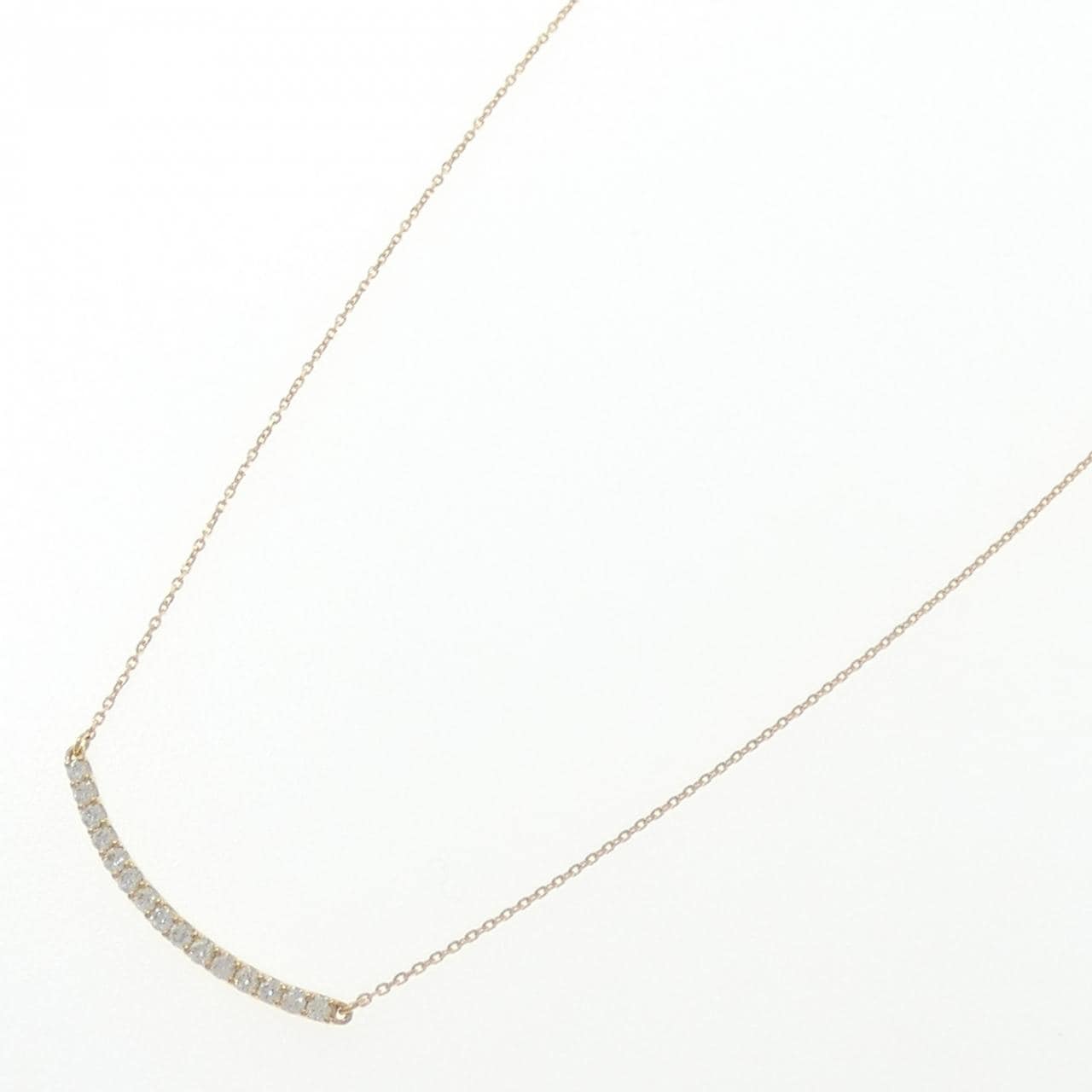 【新品】K18YG ダイヤモンド ネックレス 0.301CT