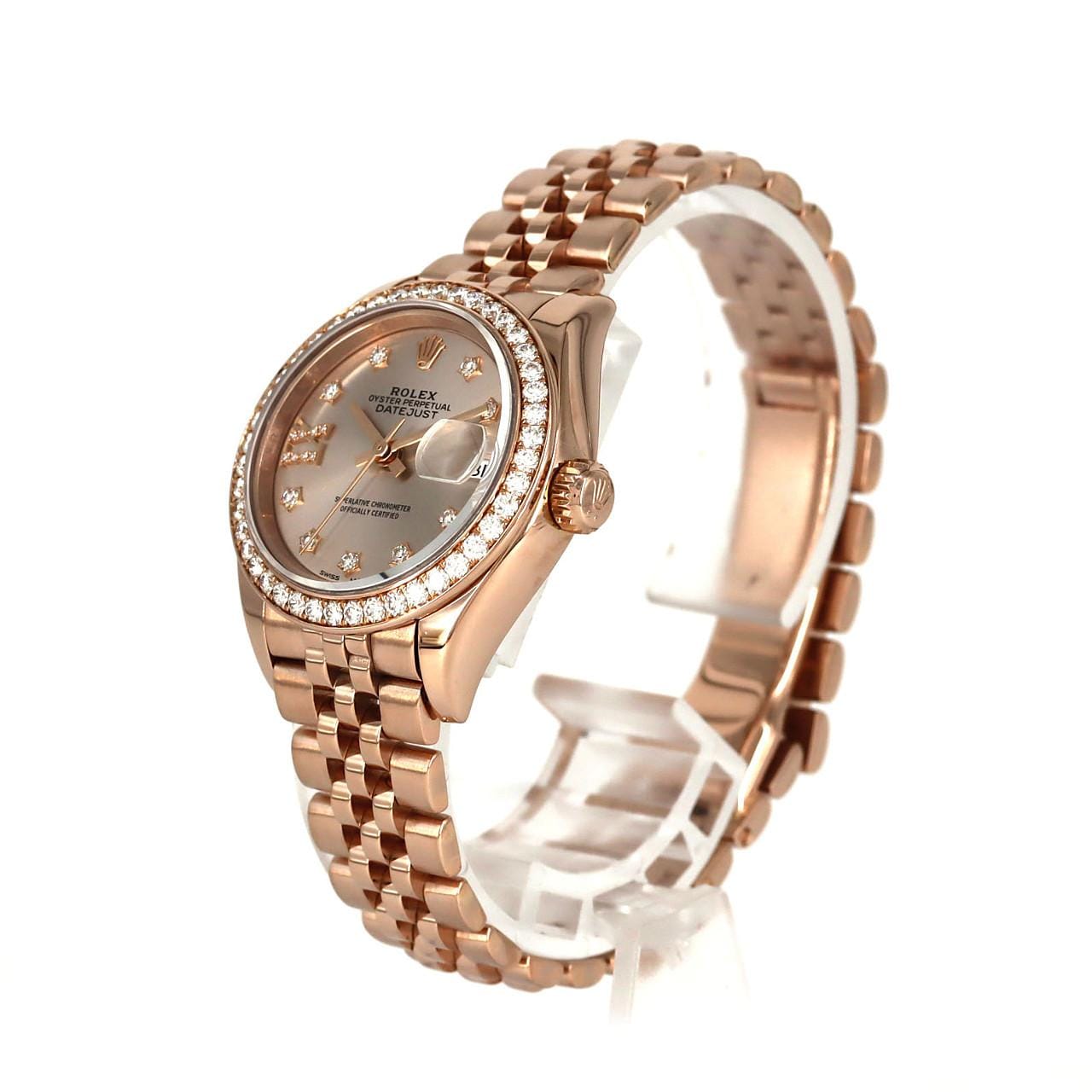 ロレックス デイトジャスト 279135RBR･5 PG･RG 自動巻 ランダム番