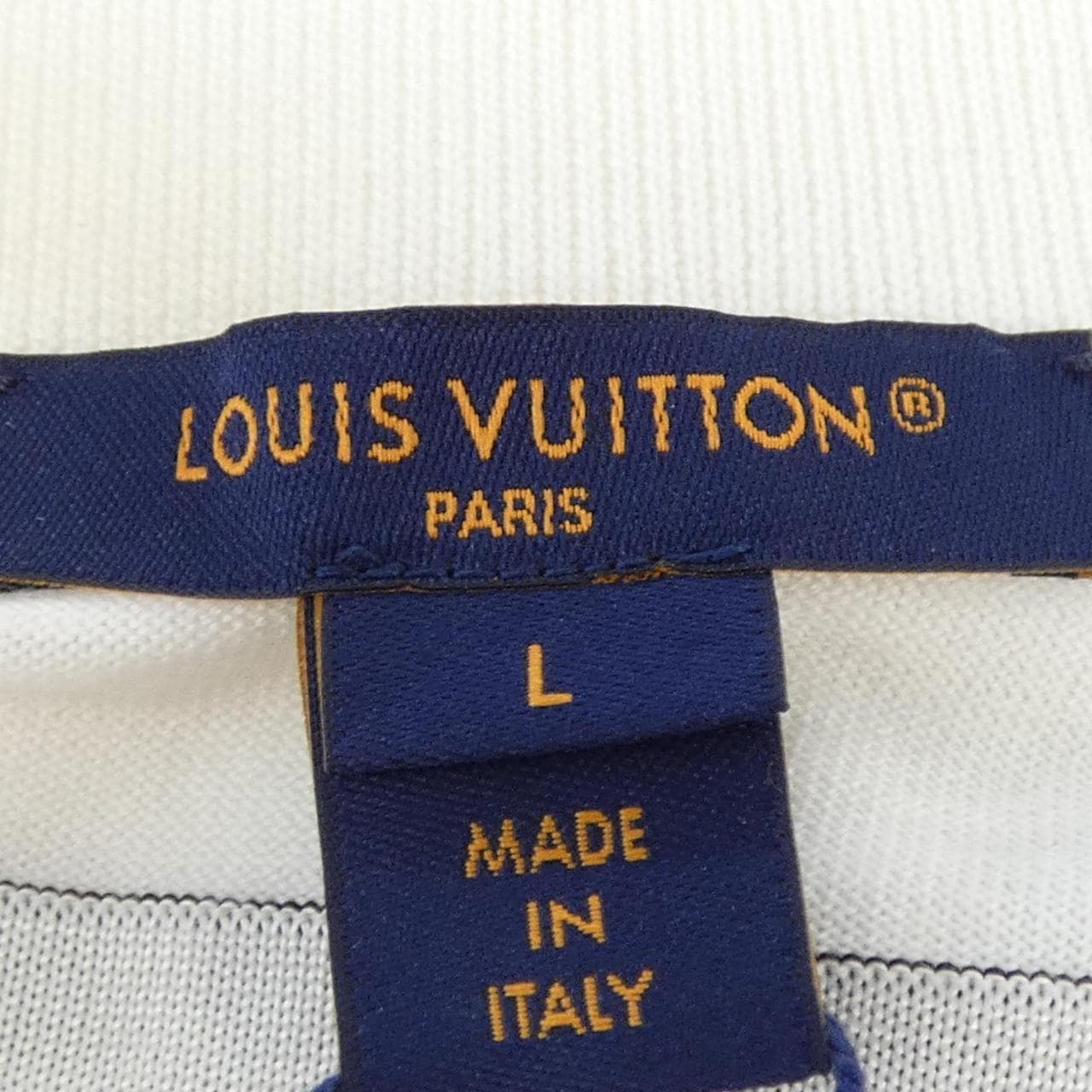 ルイヴィトン LOUIS VUITTON シグネチャータグニットトップ FTKS32XMH ニット