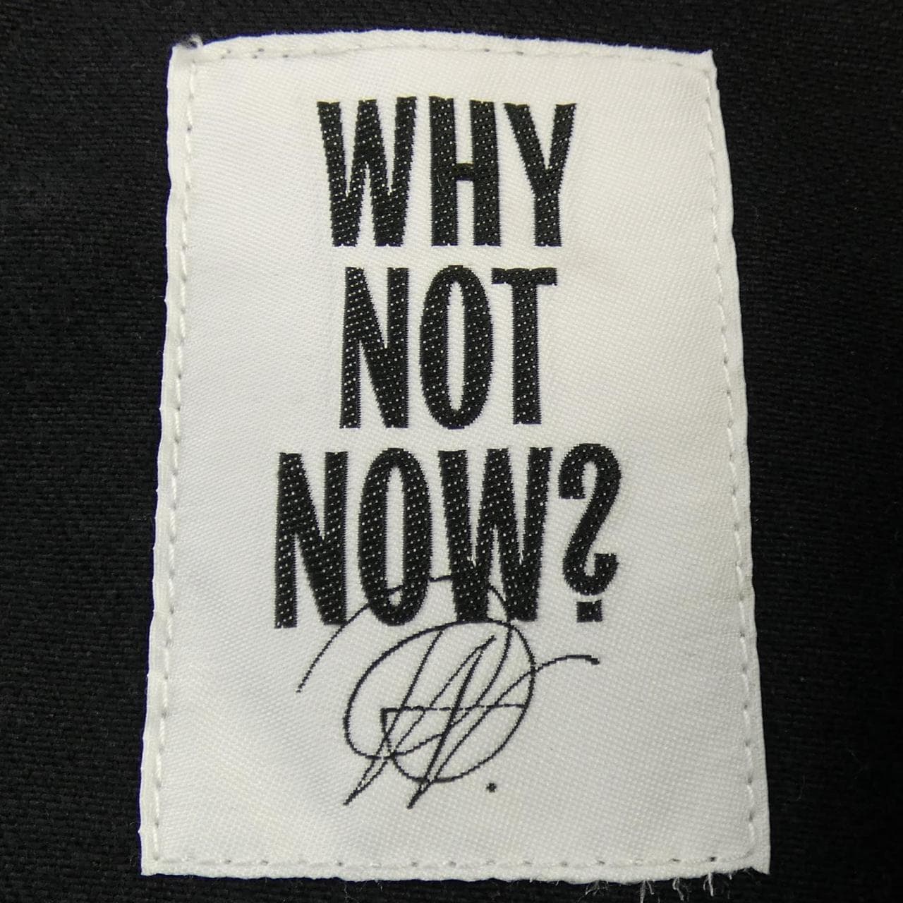 WHY NOT NOW ジーンズ