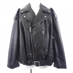 ロエベ LOEWE バルーン バイカージャケット H526Y34LAS レザーライダースジャケット