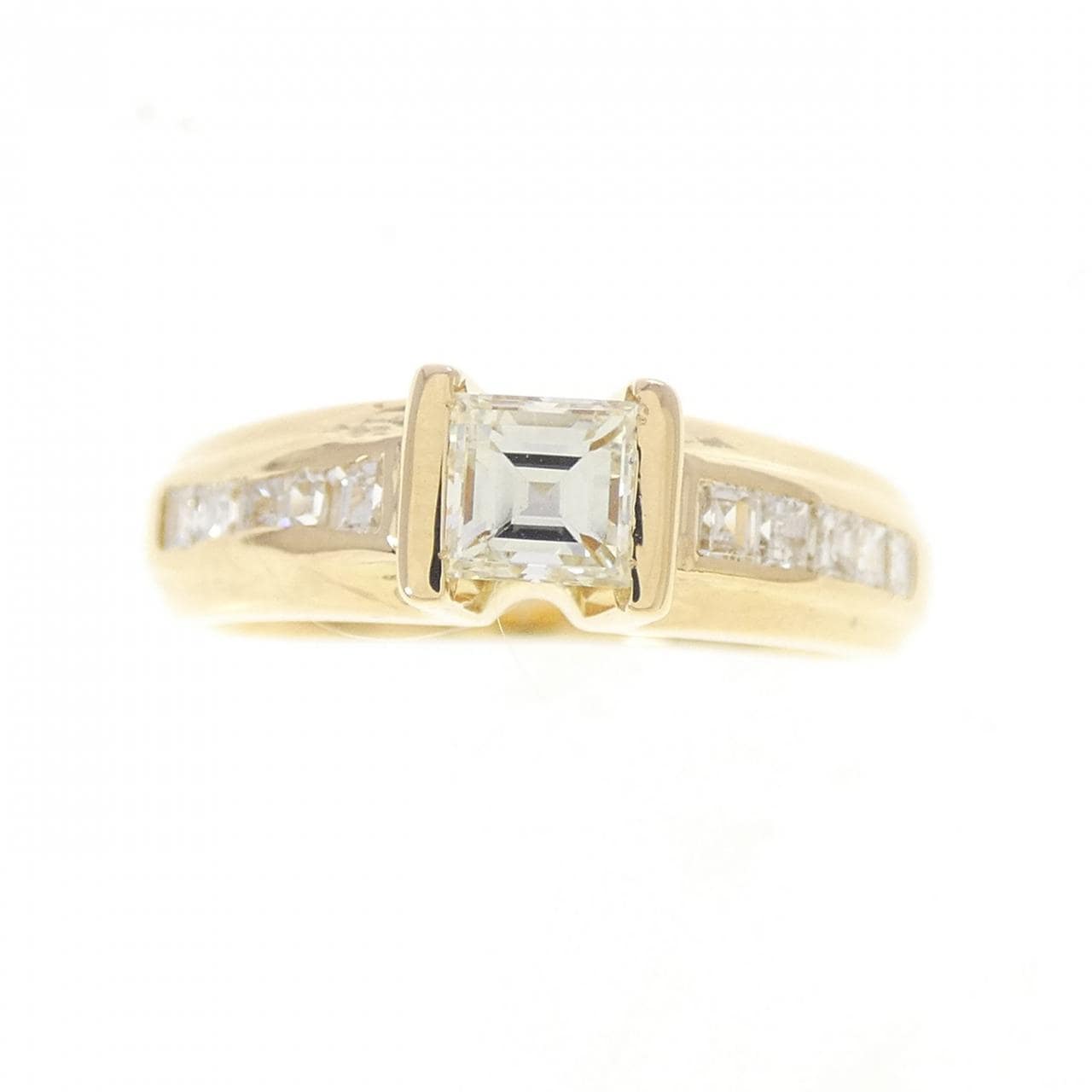 K18YG ダイヤモンド リング 0.56CT