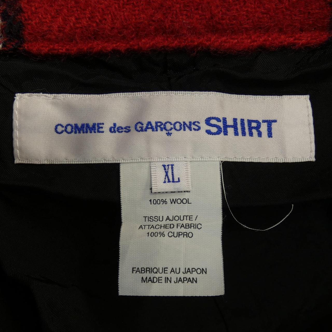 COMDEL GARCONS SHIRT夾克