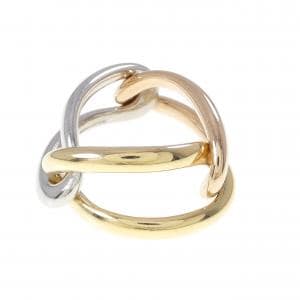 ミキモト K18YG/K18PG/PT950リング