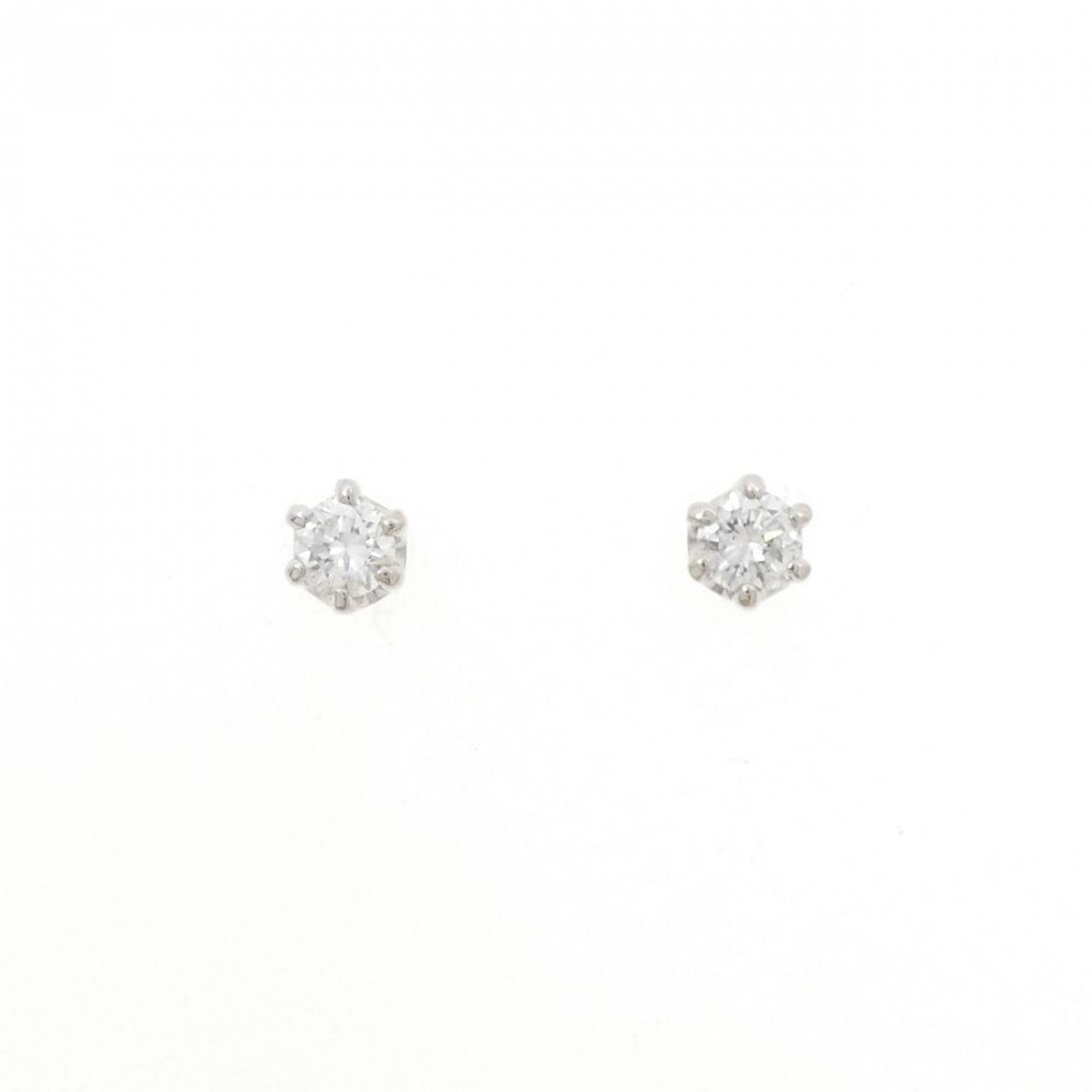 PT900 Diamond Earrings 0.40CT