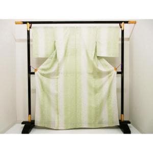 【未使用品】単衣　紋紗織小紋