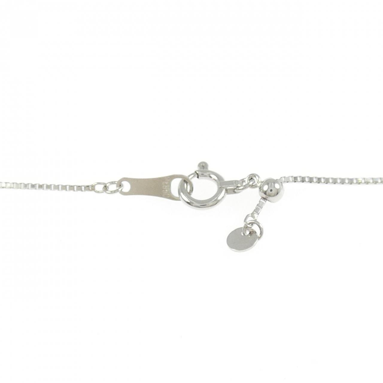 PT900/PT850 エメラルド ネックレス 0.52CT