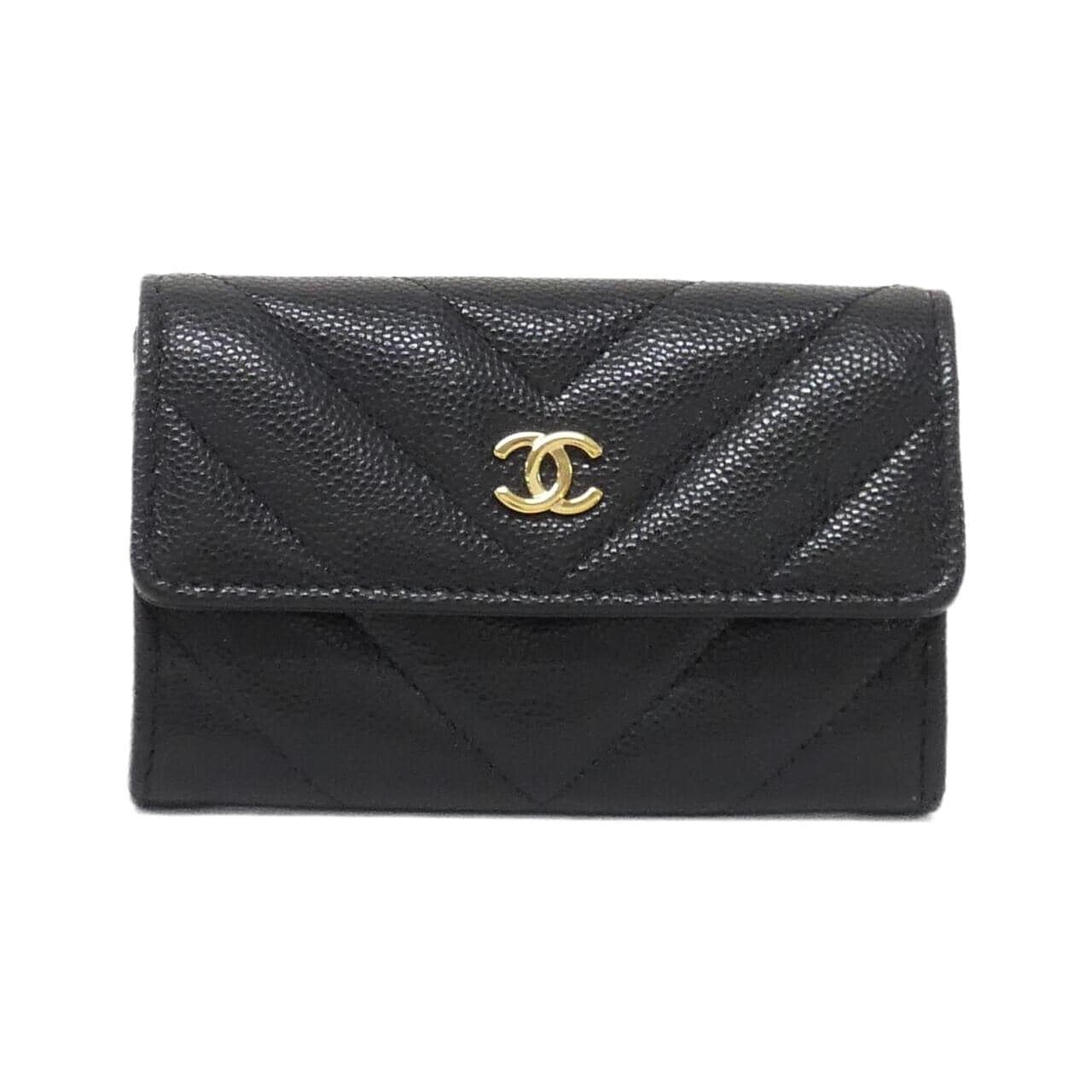 【未使用品】シャネル タイムレスクラシック ライン AP5206 カードケース