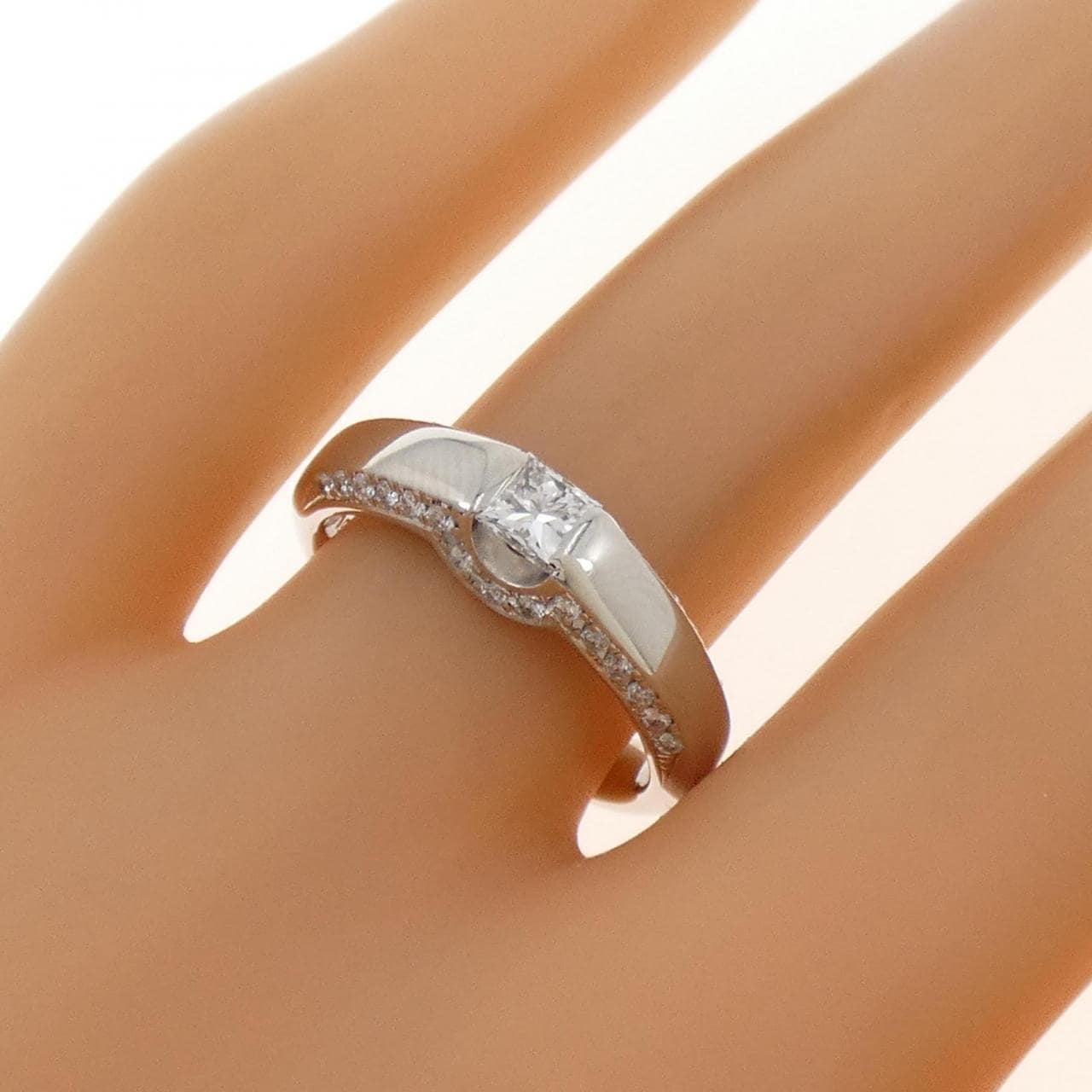 PT900 ダイヤモンド リング 0.23CT