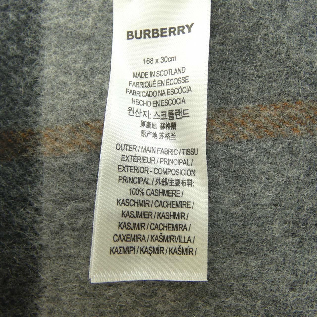 バーバリー BURBERRY 80592771 MUFFLER