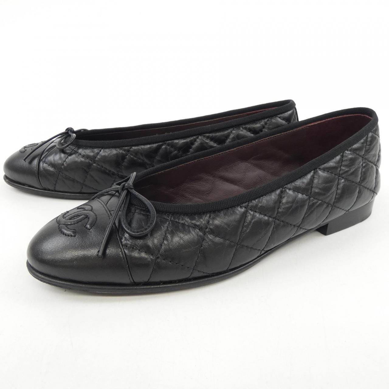 シャネル CHANEL バレリーナ G26250X01725 フラットシューズ