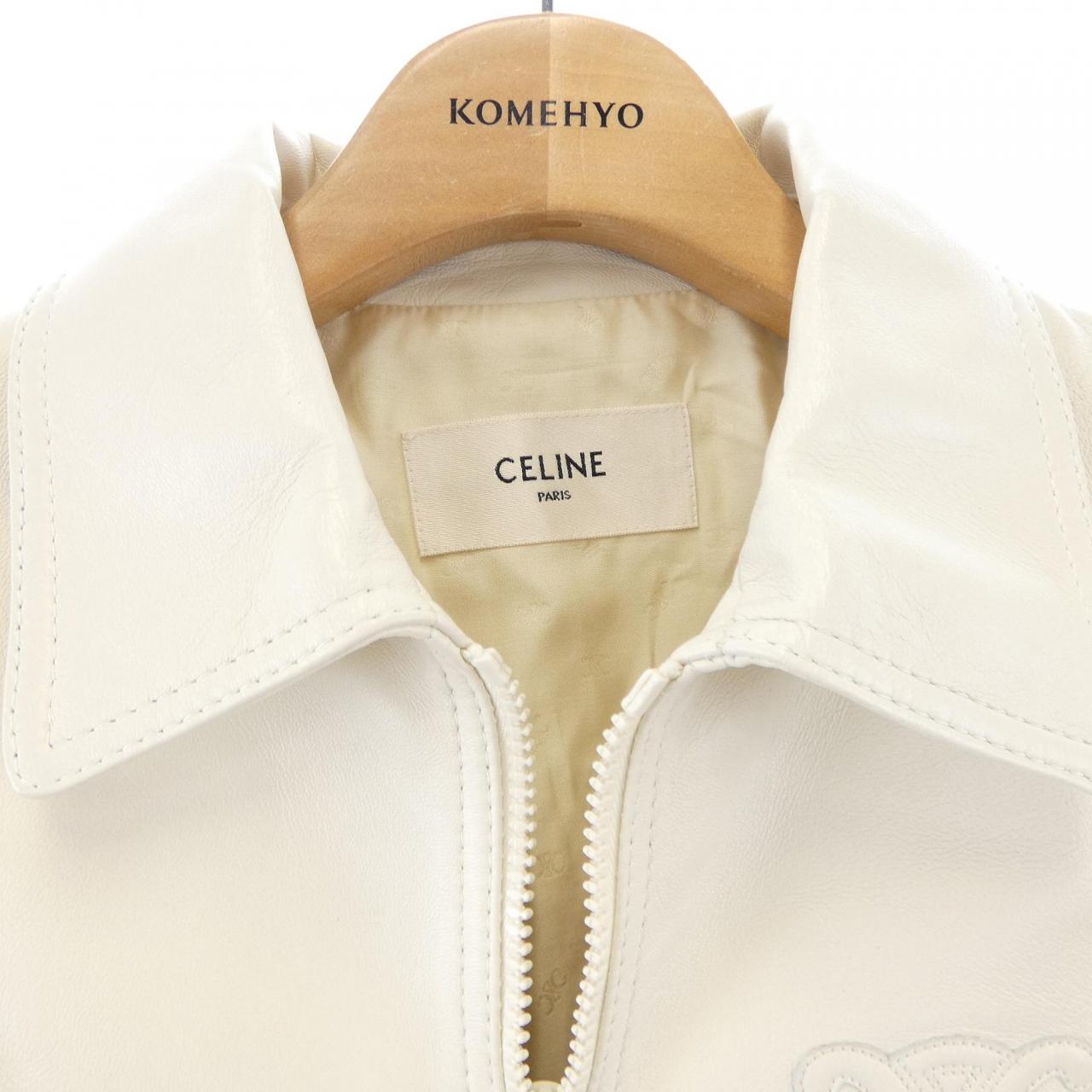 セリーヌ CELINE トリオンフ 2EK06583C レザージャケット