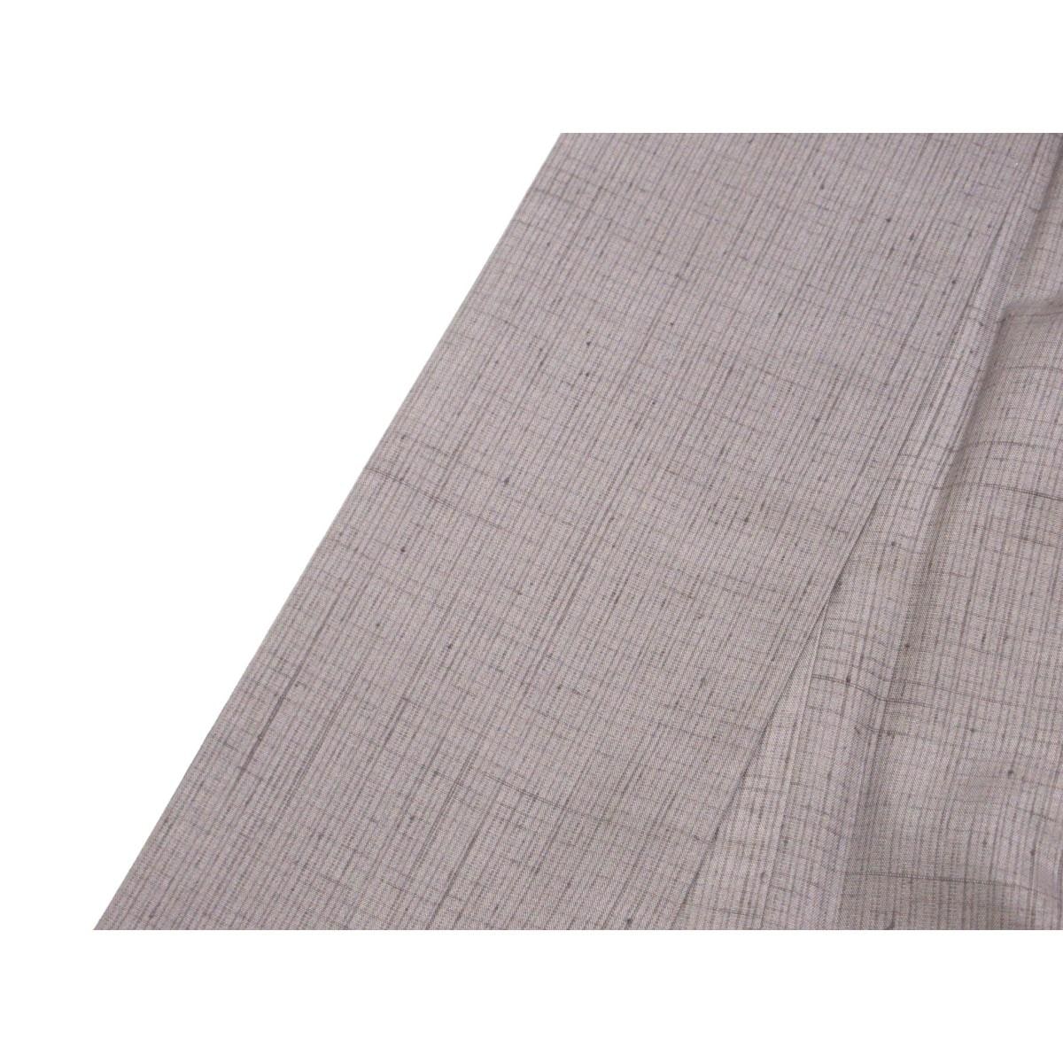 訪問着　染紬　友禅加工刺繍入り　ボカシ染