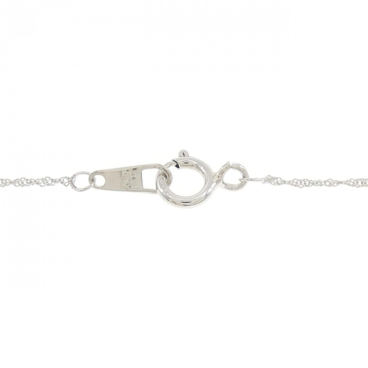 PT900/PT850 Garnet Necklace 1.65CT
