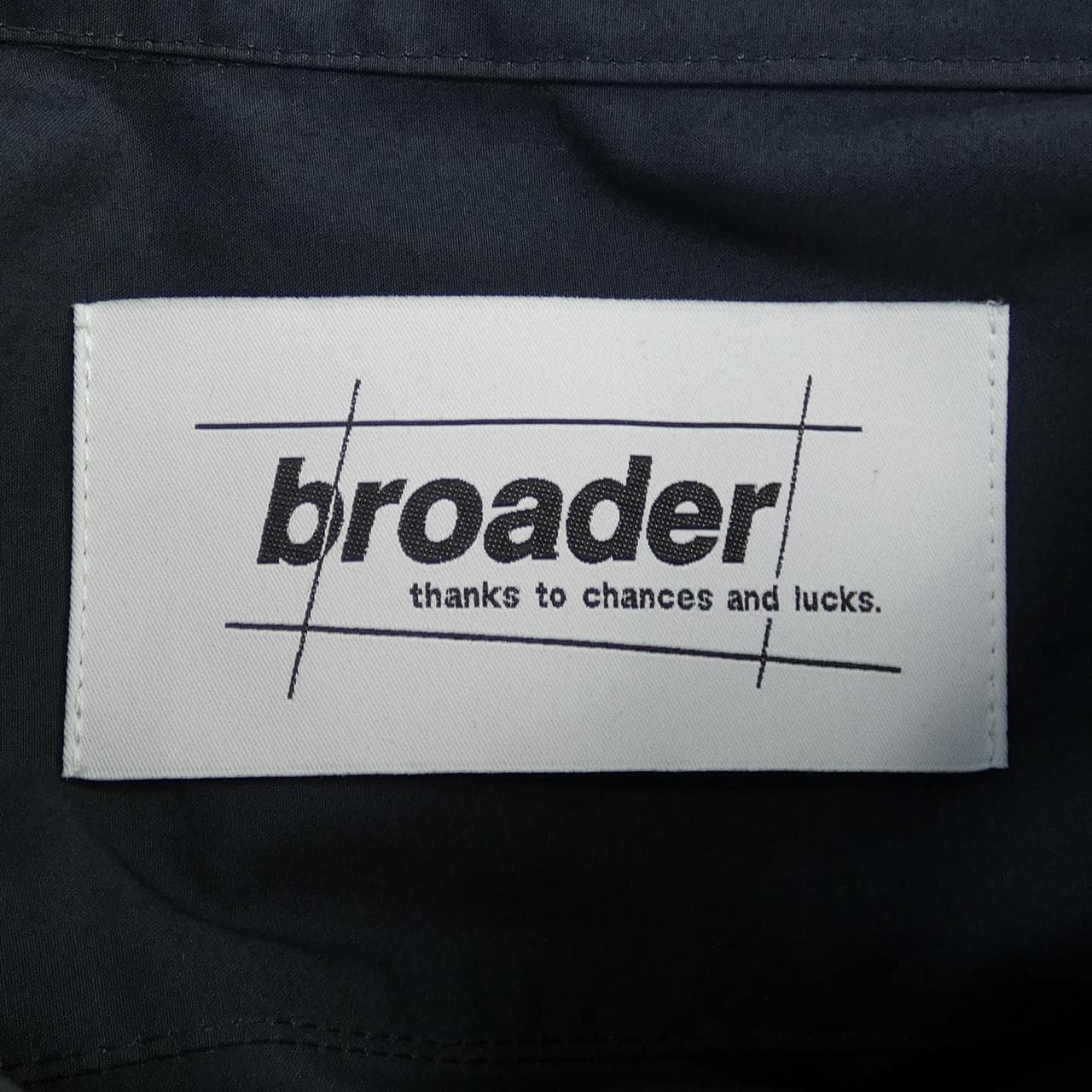 BROADER シャツ