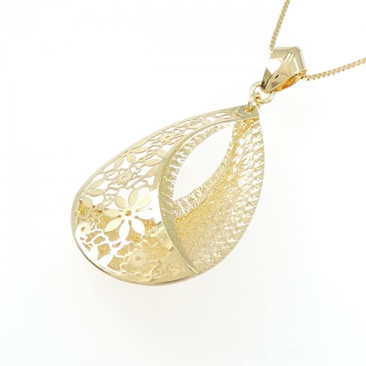 750YG/K18YG necklace
