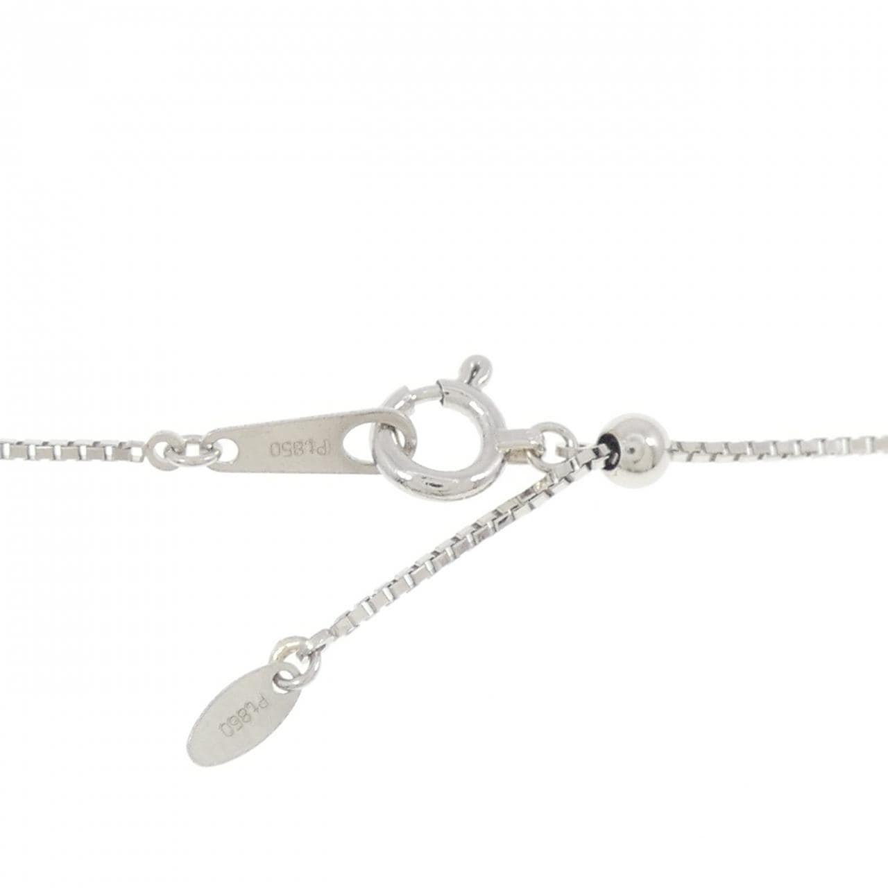 PT900/PT850 ダイヤモンド ネックレス 0.13CT