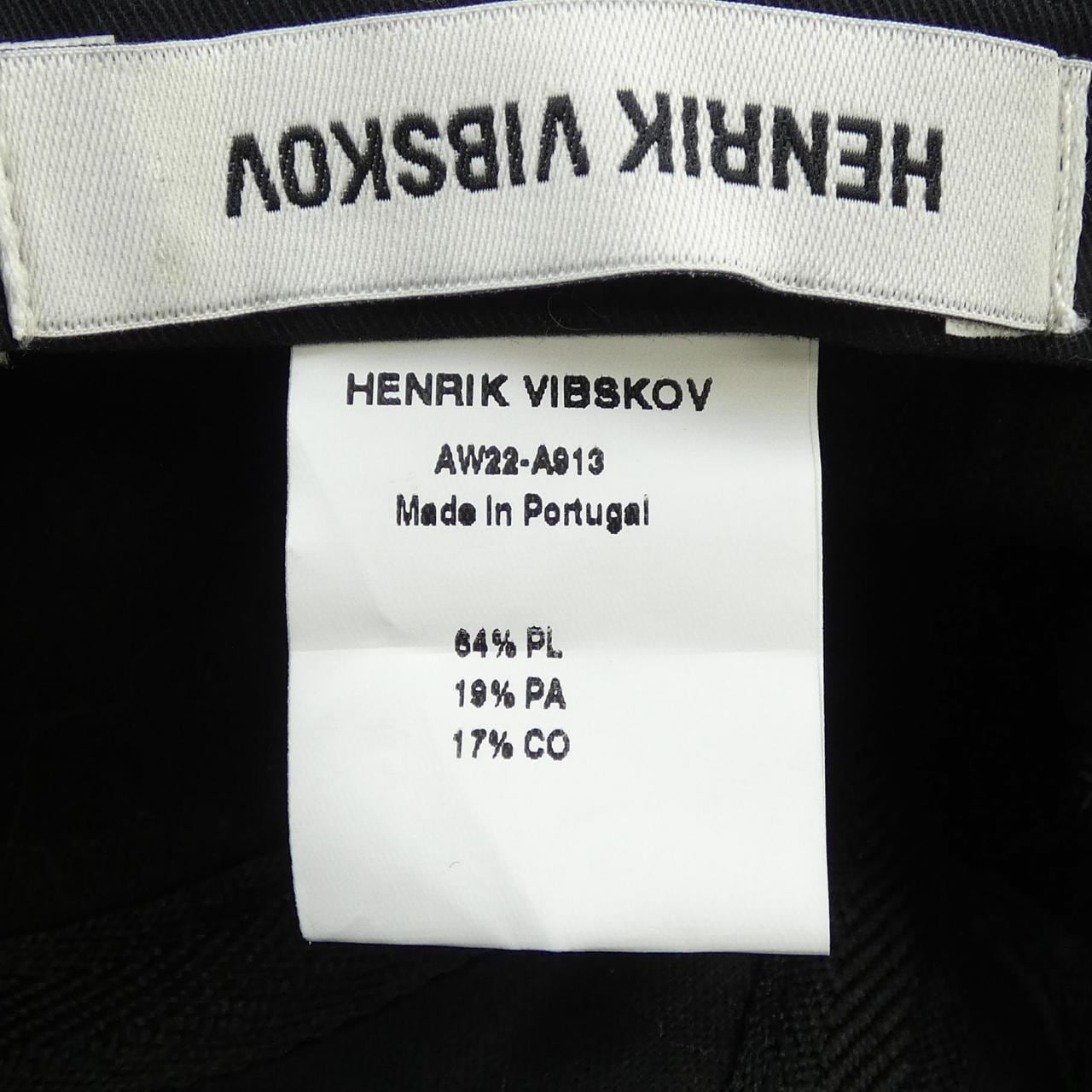 ヘンリックヴィブスコフ HENRIK VIBSKOV キャップ