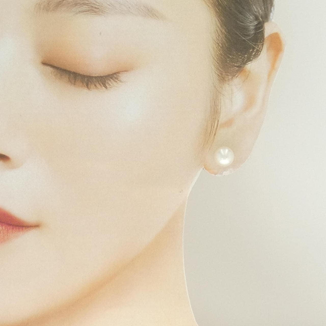 K14WG アコヤパール ピアス 8.5mm