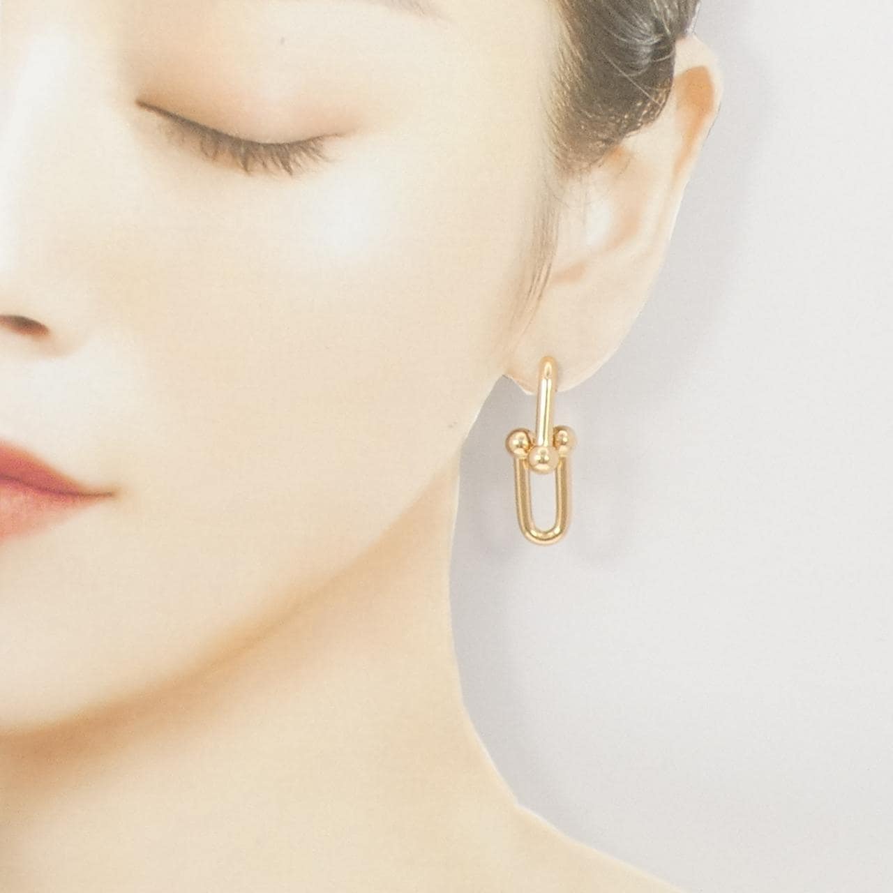 【新品】ティファニー ハードウェア リンク ラージ ピアス