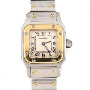 【ノーメンテナンス還元価格】カルティエ サントスガルベSM コンビ W20012C4 SSxYG クォーツ
