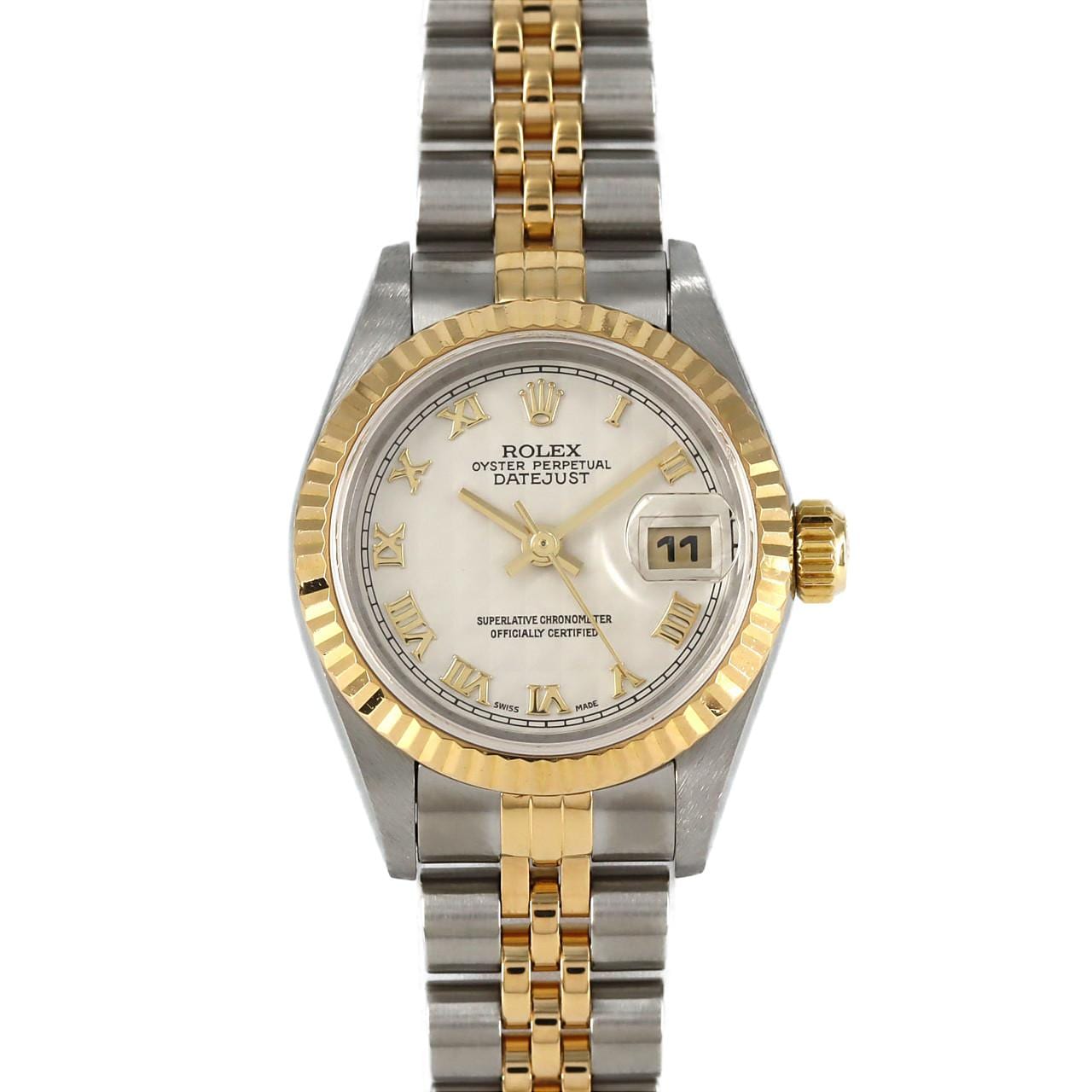 ロレックス デイトジャスト 69173 SSxYG 自動巻 T番