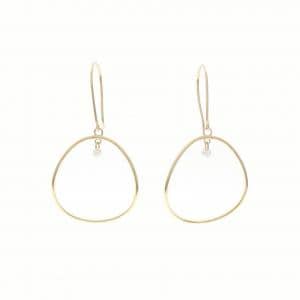 アーカー ビンドゥメディフープ ピアス 0.06CT