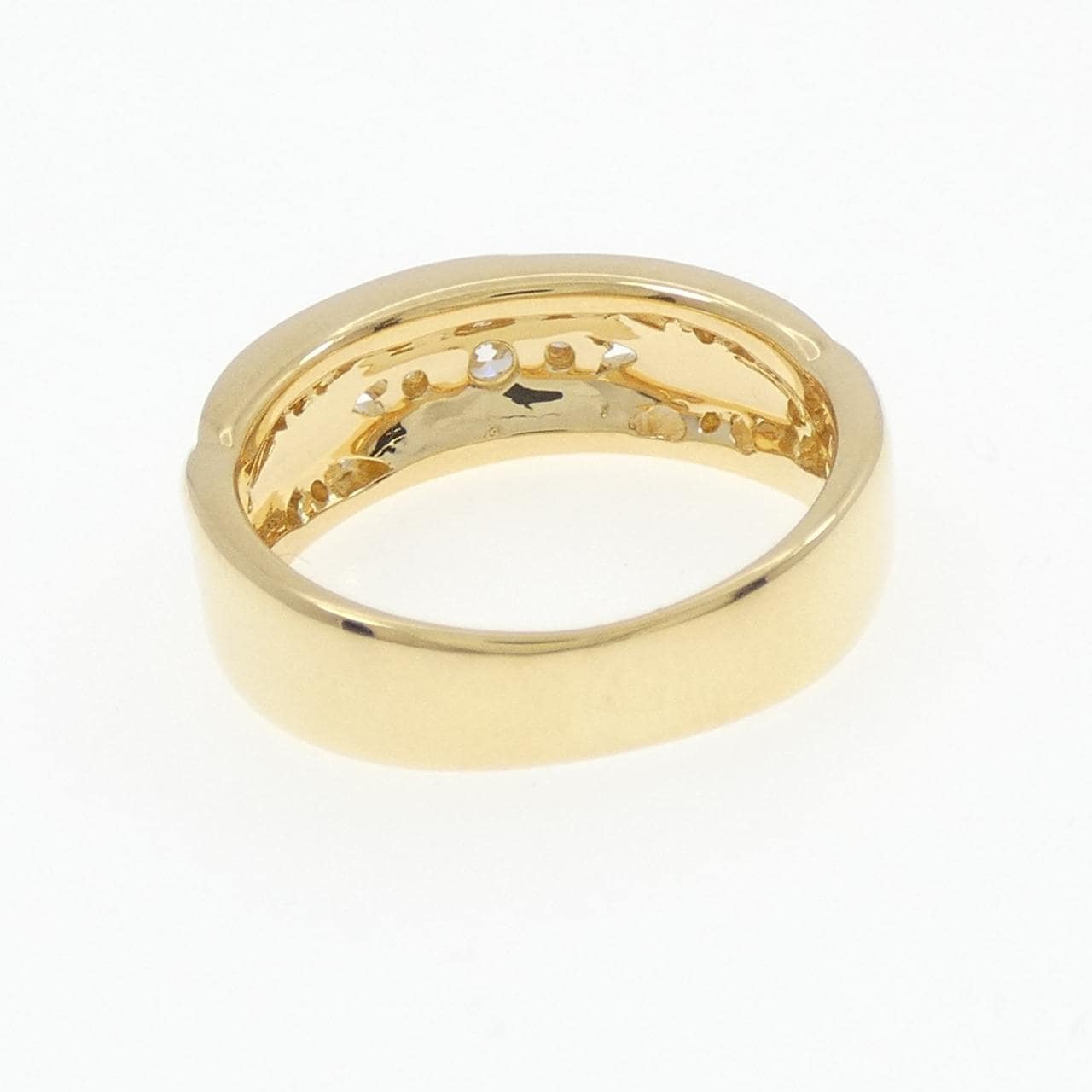 K18YG ダイヤモンド リング 0.28CT