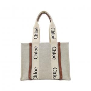 クロエ ウッディー ミディアム トート CHC21US383 E66 バッグ
