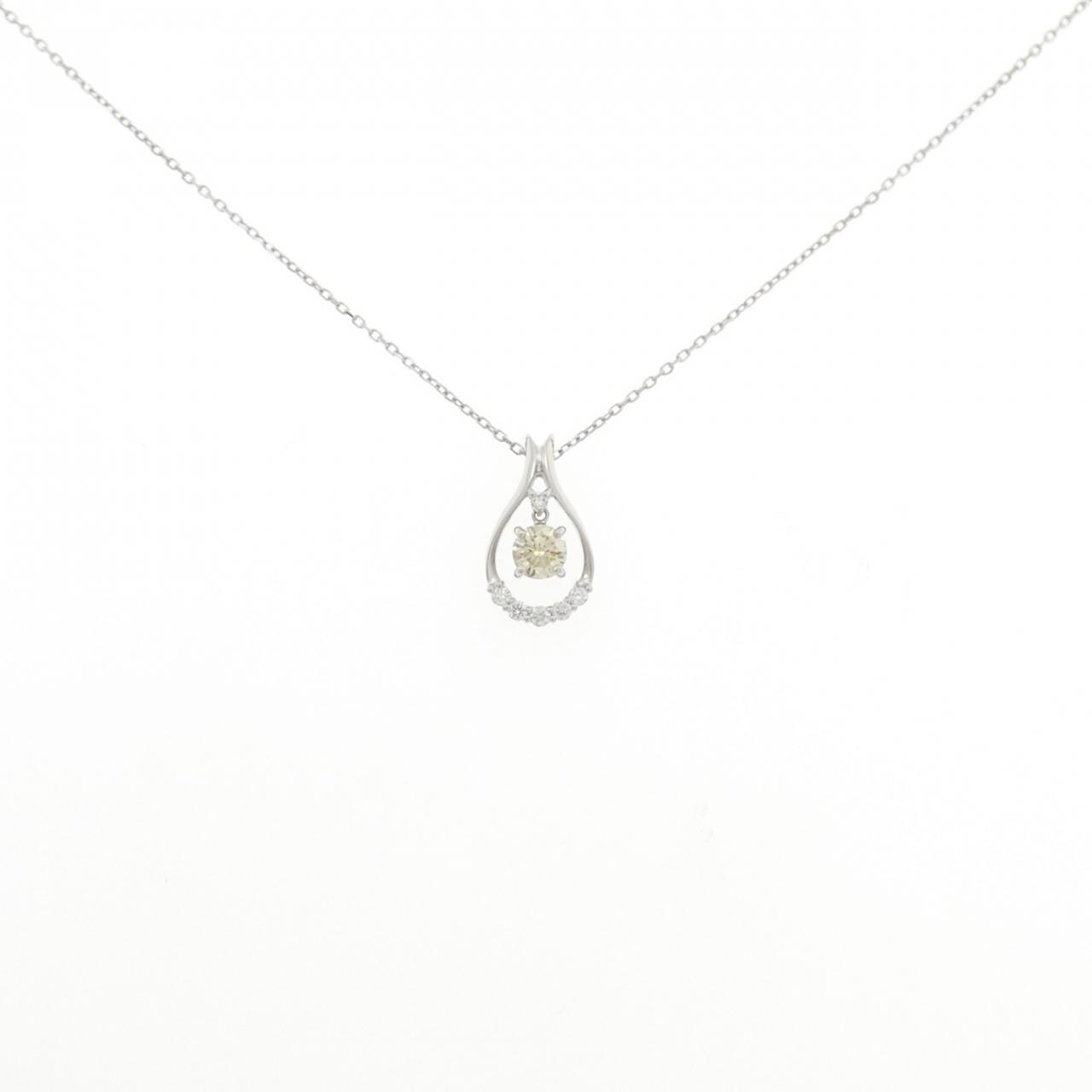 PT900/PT850 ダイヤモンド ネックレス 0.249CT