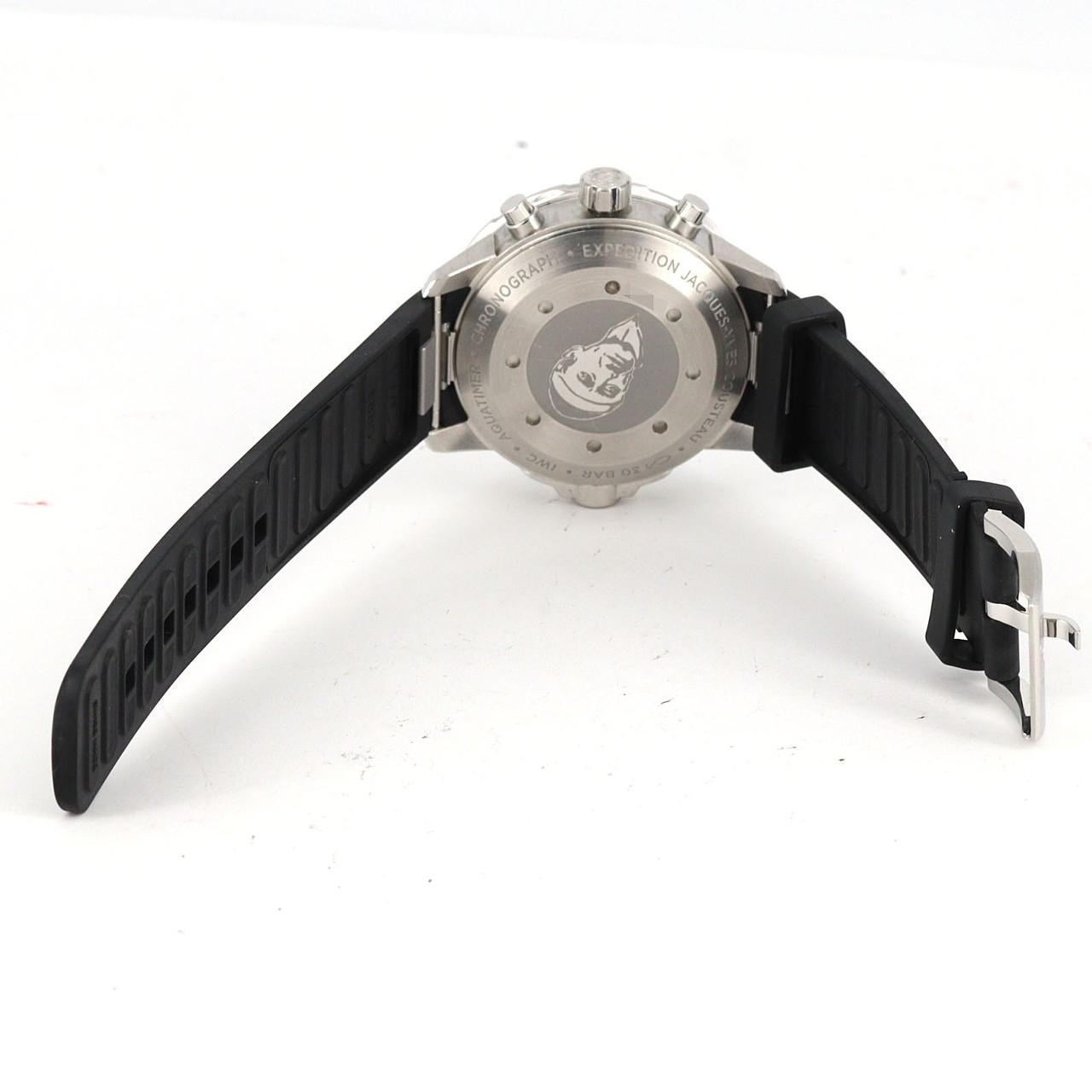 【ノーメンテナンス特価】IWC アクアタイマークロノエクスペディション･ジャック=イヴ･クストー" IW376805 SS 自動巻