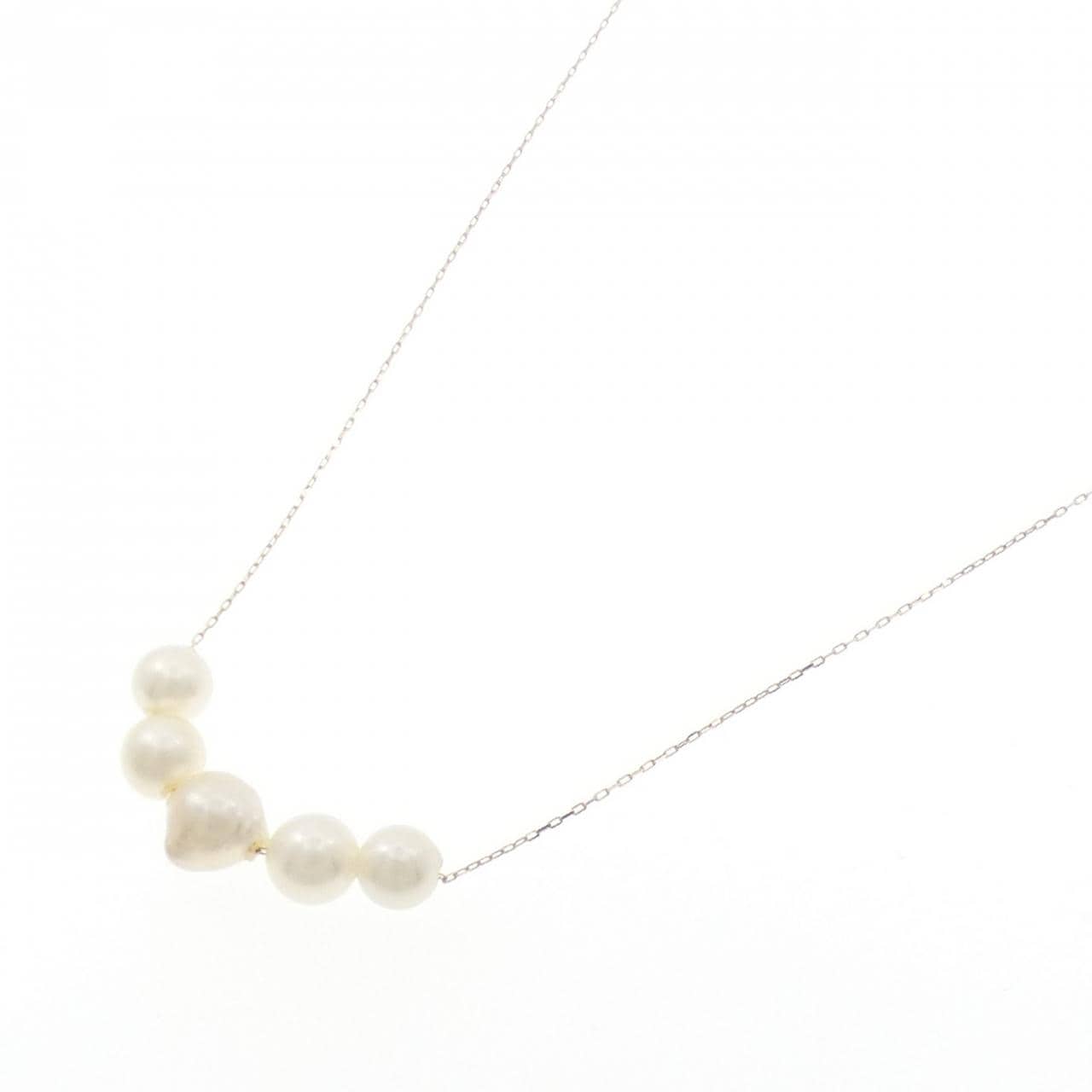 アガット アコヤパール ネックレス