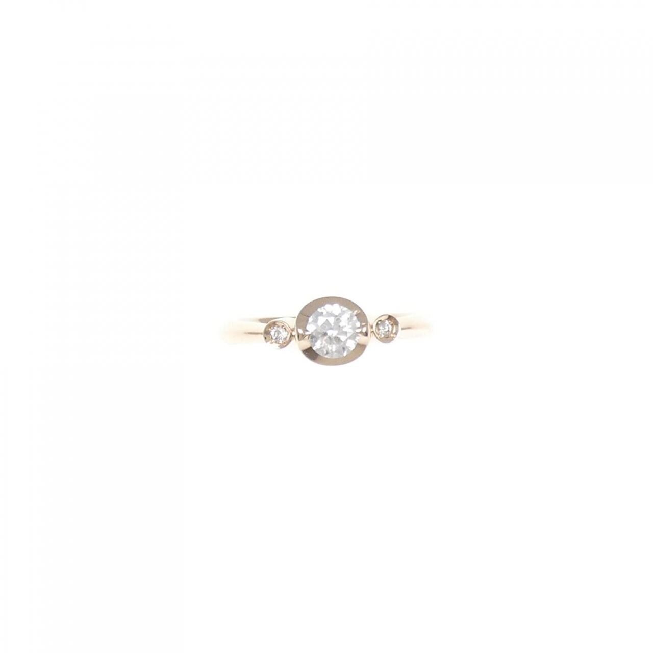 K18PG ダイヤモンド リング 0.30CT