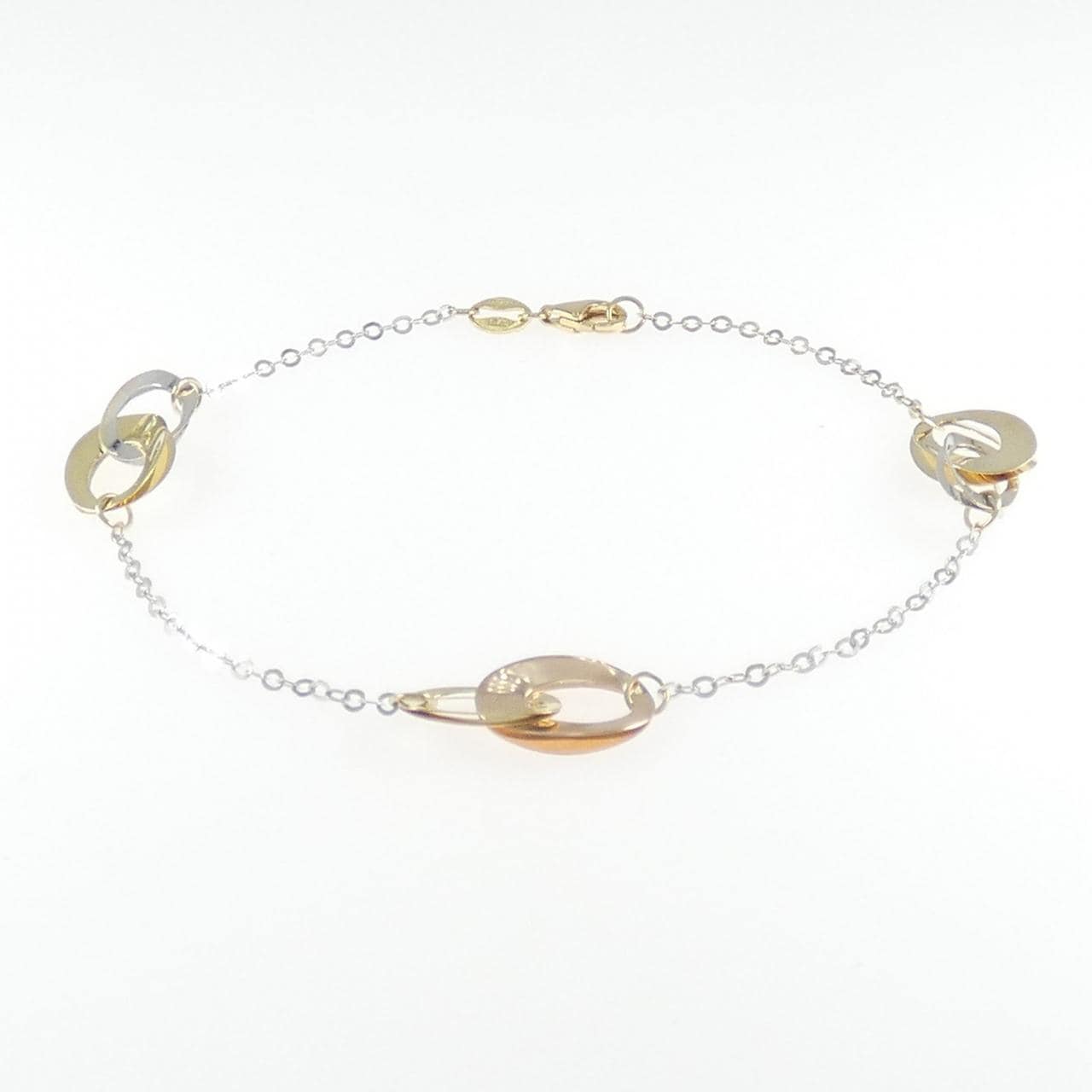 750スリーカラー ブレスレット