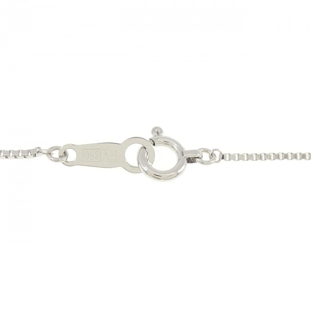 PT900/PT850 ソリティア ダイヤモンド ネックレス 0.23CT