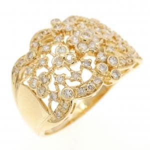 K18YG ダイヤモンド リング 0.50CT