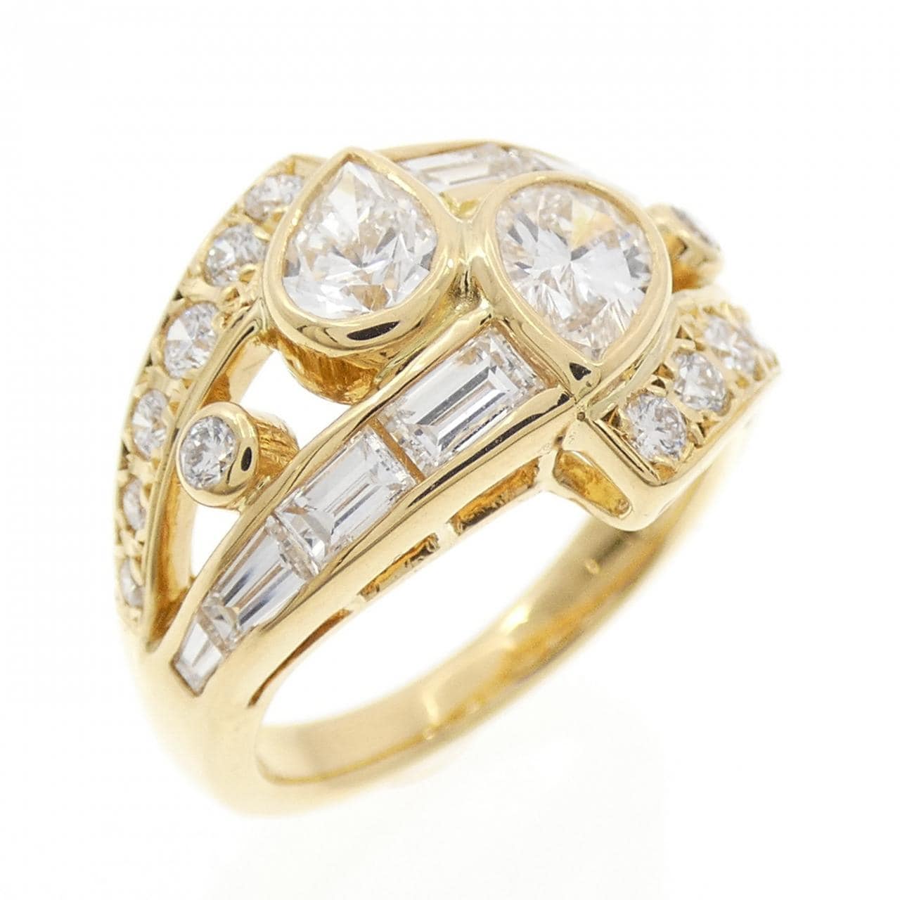 ミキモト ダイヤモンド リング 0.77CT