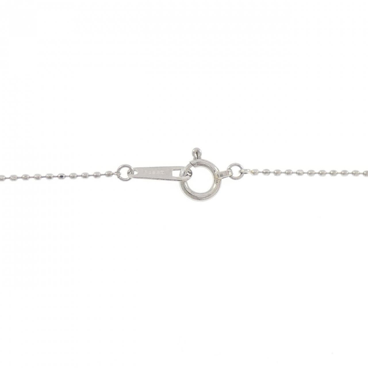 PT850 ソリティア ダイヤモンド ネックレス 0.1CT