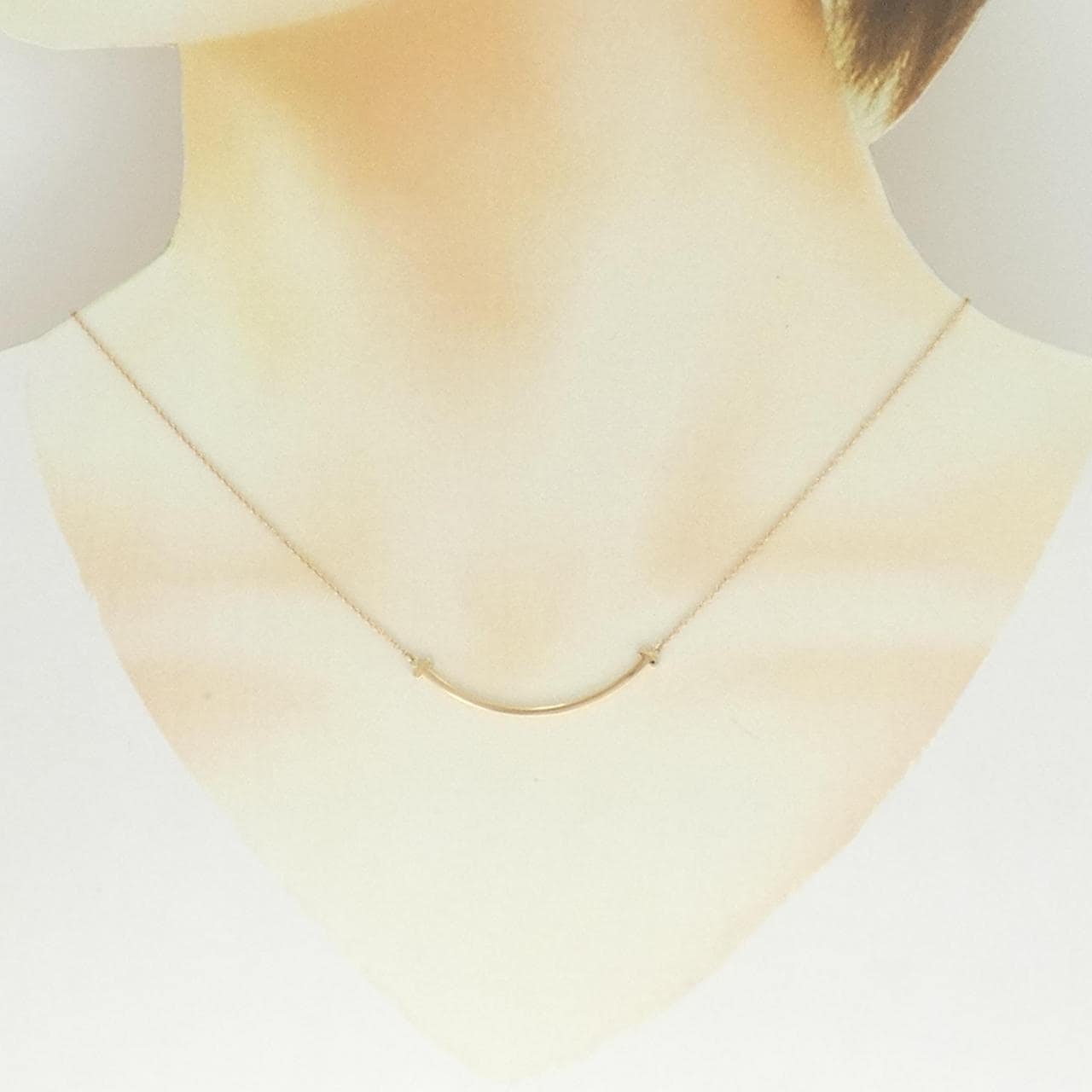 ティファニー Tスマイル スモール ネックレス