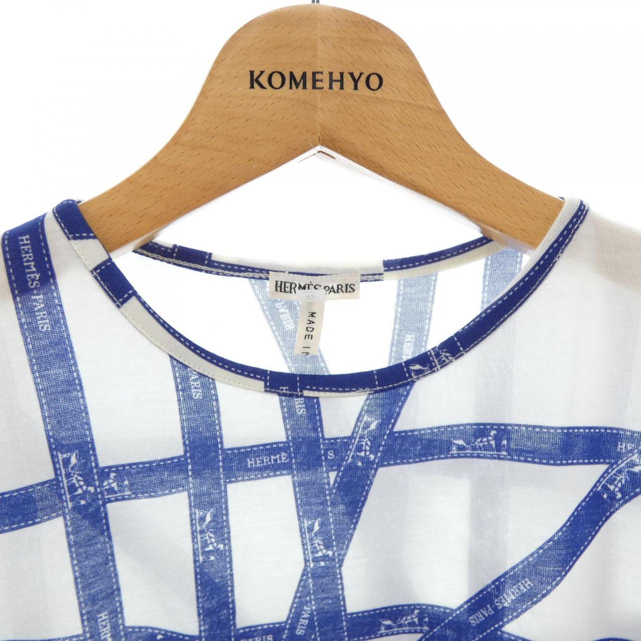 【ヴィンテージ】エルメス HERMES ボリュデュック Tシャツ