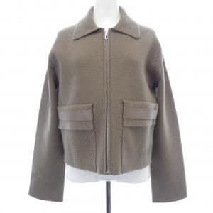 エルメス HERMES レザーディテール パッチポケット 6E2223D3 ジャケット