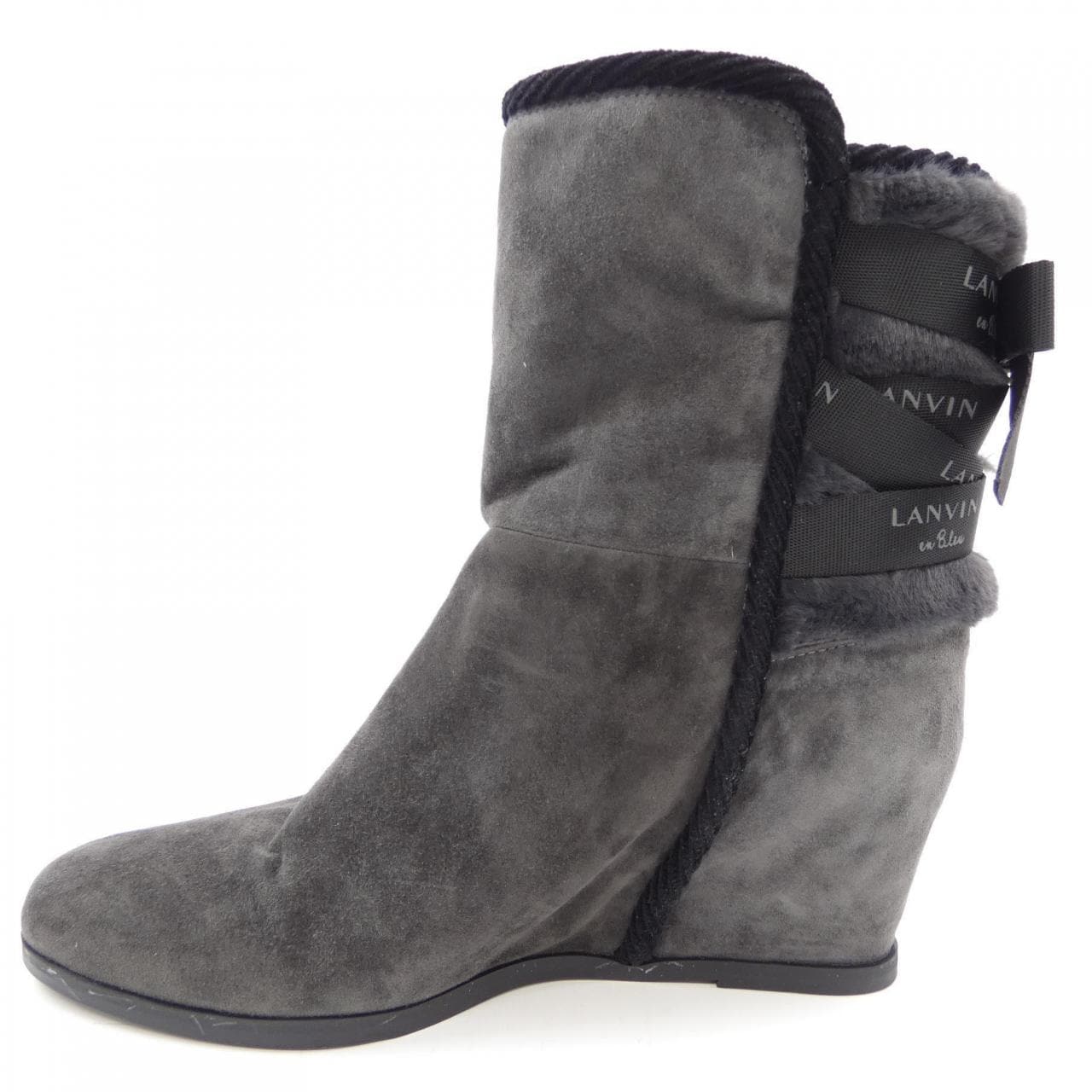 LANVIN en Bleu boots