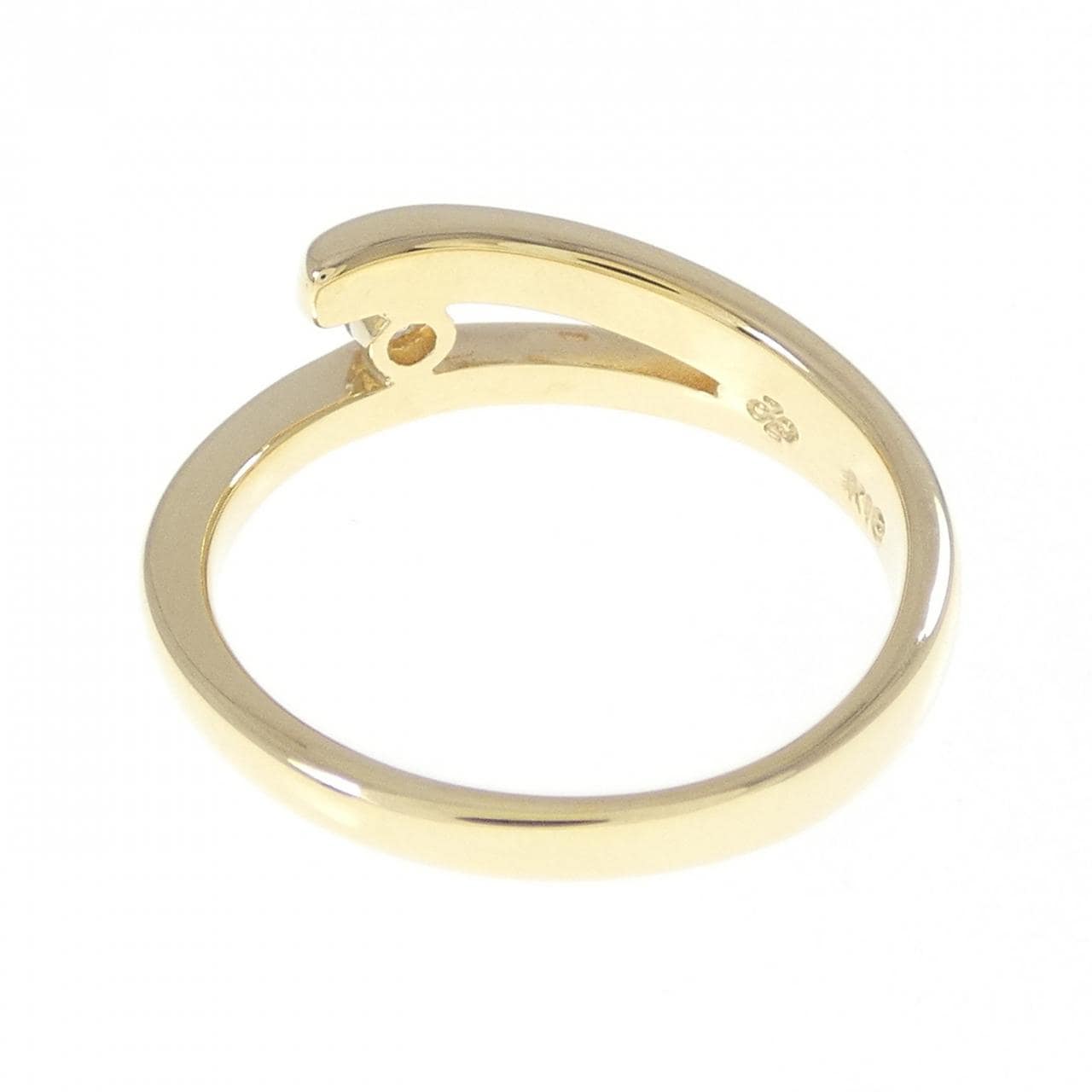 K18YG ダイヤモンド リング 0.06CT