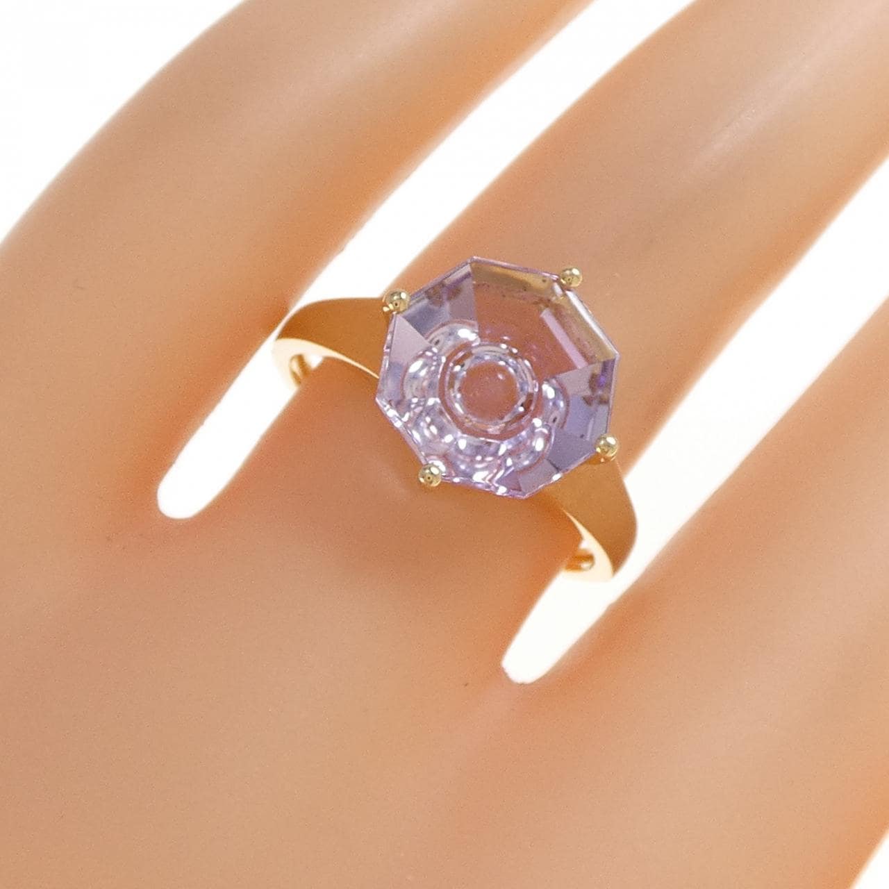 ジーエステイービー アメジスト リング 2.48CT