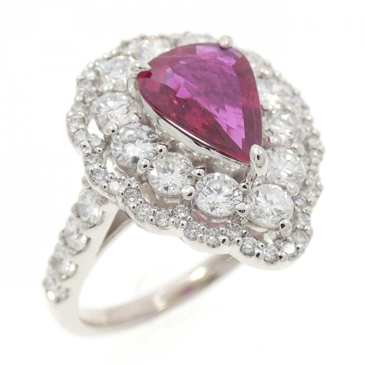 PT900 ルビー リング 1.10CT