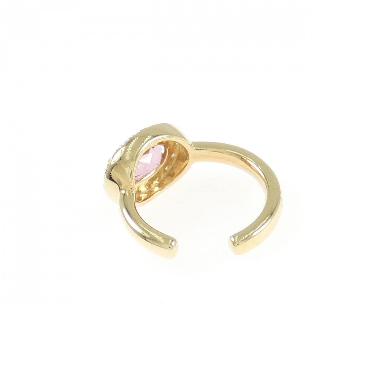 【新品】K18YG サファイヤ イヤーカフ 0.37CT 片耳