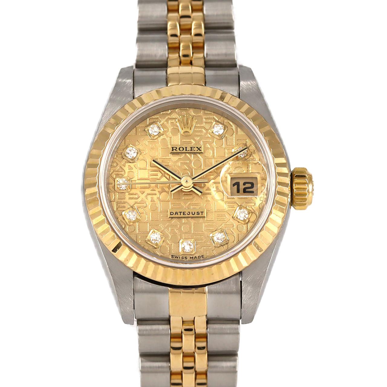 ロレックス デイトジャスト 79173G SSxYG 自動巻 P番