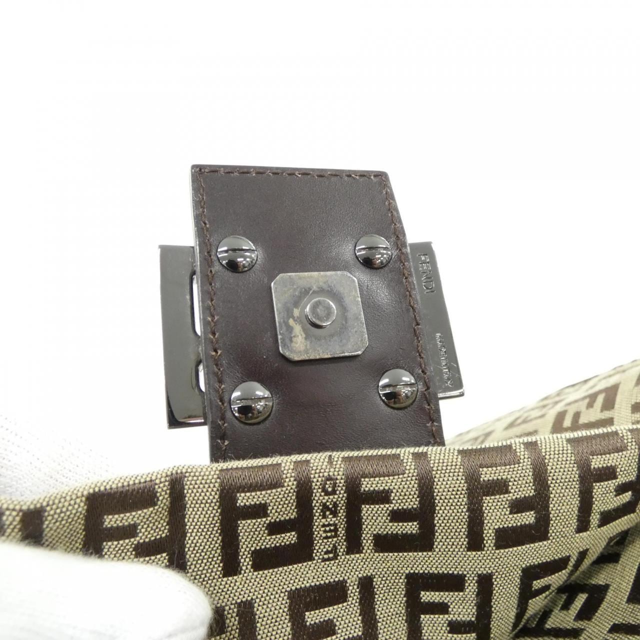 【ヴィンテージ】フェンディ マンマ バゲット 8BR001 NY1 ショルダーバッグ